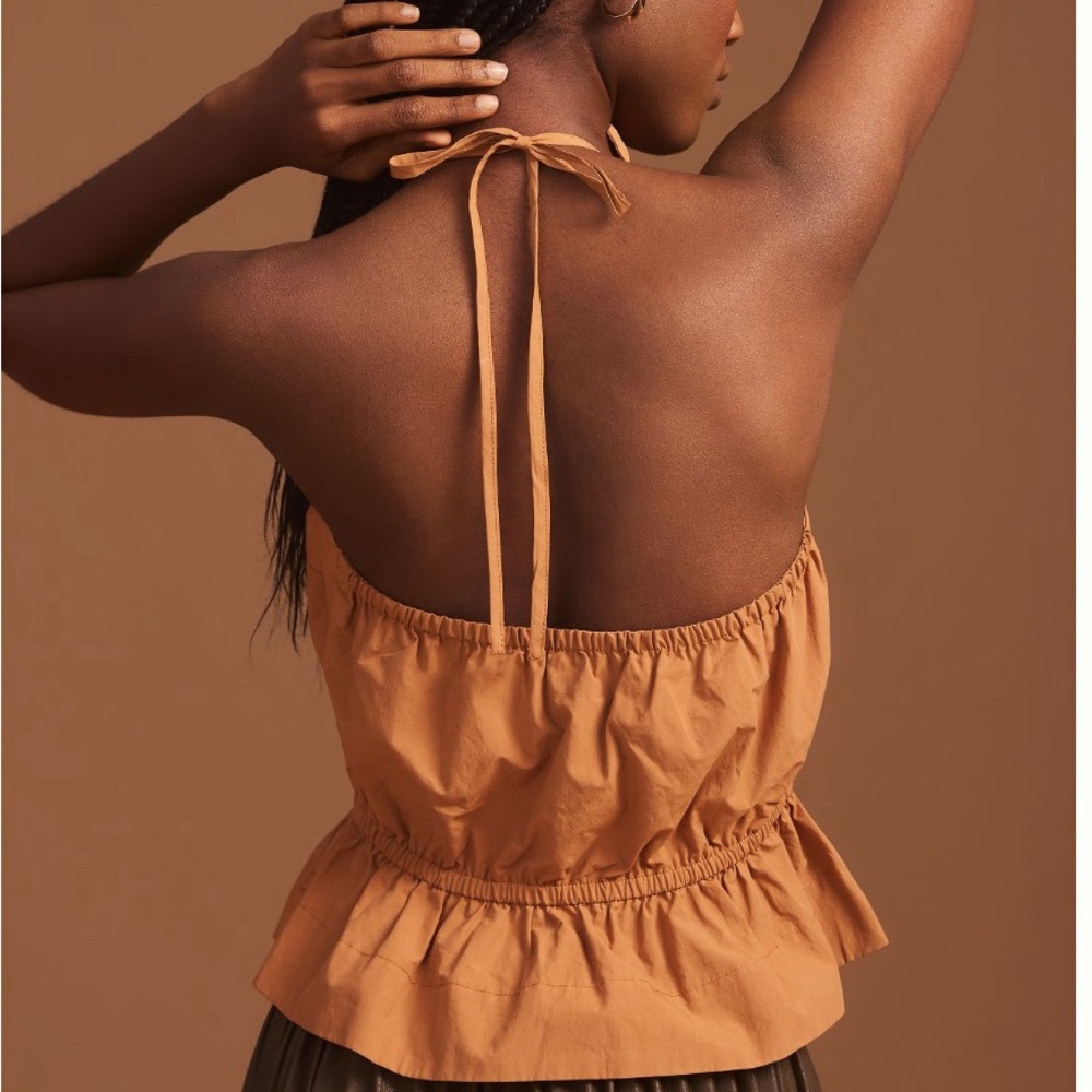 Loss+Wander Ruched Halter Top - Picture 2 of 2